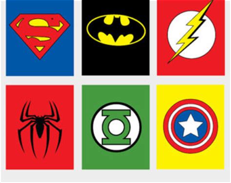 superhero logo printable joy studio design gallery  design