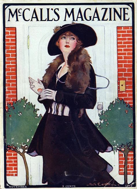 November 1915 Ruth Eastman Magazine Cover Vintage