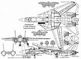 Tomcat F14 Grumman 14a Drawing Aircraft Drawings Blueprints Fighter Military Airplane Cutaway Choose Board Jets Technical sketch template