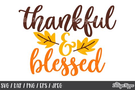 thankful  blessed svg thanksgiving png dxf cut files
