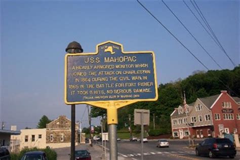 uss mahopac  york historical markers  waymarkingcom