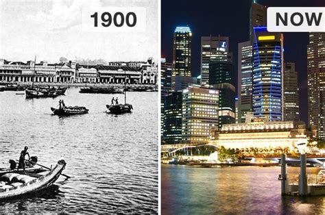 jauh banget simak nih 10 foto perbedaan kota besar dunia di zaman dulu dan sekarang semua