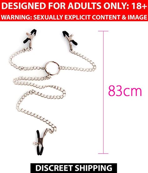 Kamalife Adult Sex Toys Three Long Chain Metal Clitoris Nipple Clip