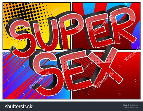 Super Ic Book Style Cartoon Stock Vector Royalty Free