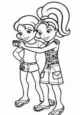 Polly Pocket Coloring Pages sketch template