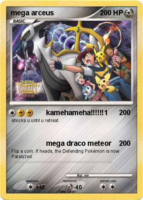 Pokémon Mega Arceus 13 13 Kamehameha 1 My Pokemon