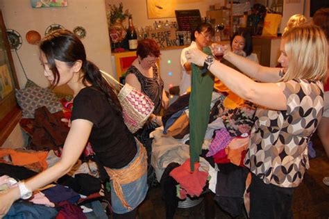 Charity Clothes Swap Proves Big Hit Perfect Fit With