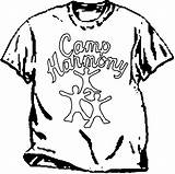 Shirt Coloring Pages Printable Color Kids Library Getcolorings Sheets Popular sketch template