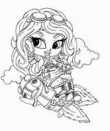 Coloring Monster High Pages Popular sketch template