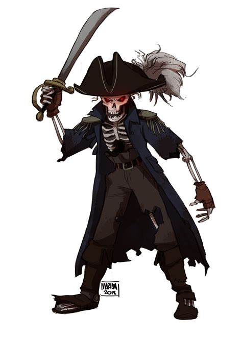 blackheart pirate skeleton tribality
