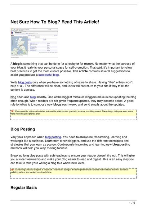 blog read  article