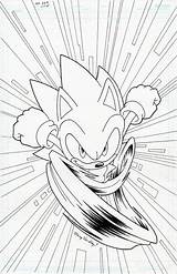 Sonic Hedgehog Chaos Emeralds Lápiz sketch template