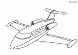 Airplane Airliner Airplanes Seaplane sketch template
