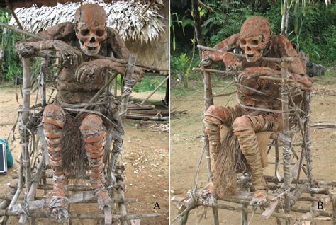In Photos The Smoked Mummies Of Papua New Guinea