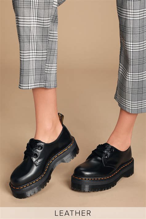 dr martens holly black buttero leather boots ankle boots