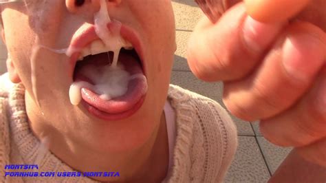 Funny And Sexy Blowjob Outdoors Great Huge Facial Pov