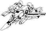 Coloring Robotech Pages sketch template
