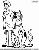 Scooby Doo Coloring Pages Colouring Shaggy Outline Printable Print Halloween Van Kids Fred Template Library Book Characters Clipartmag Provide Hours sketch template