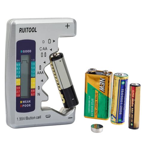 household battery tester digital battery capacity tester cdvaaaaav lithium battery