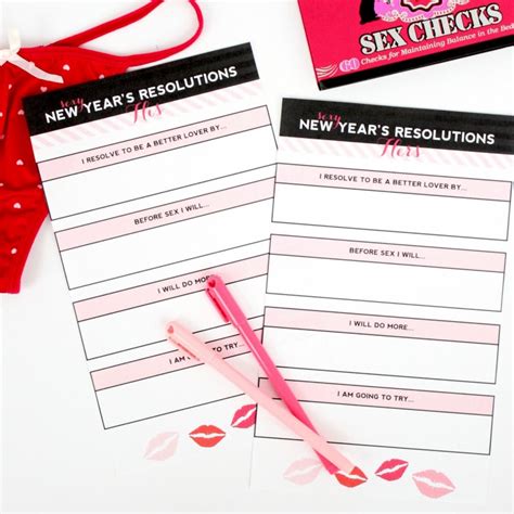 sexy new year s resolutions