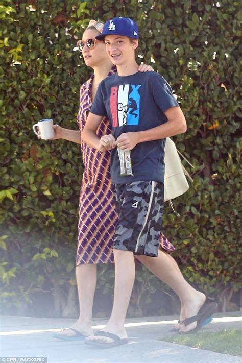 Pregnant Kate Hudson Joins Sons And Danny Fujikawa For A Stroll Daily