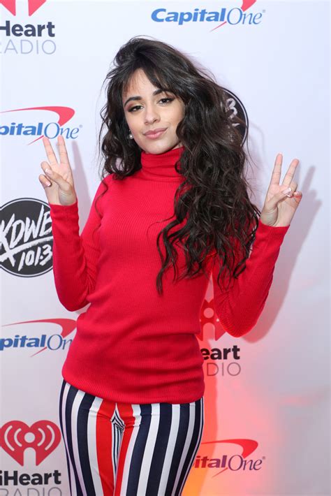 camila cabello sexy red boots at 101 3 kdwb s jingle