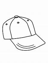 Cap Baseball Colouring Draw Hat Outline Coloring Drawing Line Caps Sun Kid Clipart Kids Clip Pages Drawings Getdrawings Clipartmag Face sketch template