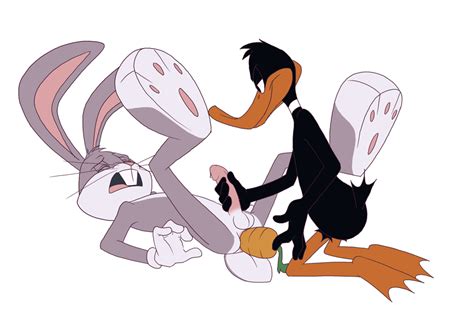 rule 34 anal anal insertion anthro bugs bunny carrot daffy duck duck fur furry gay improvised