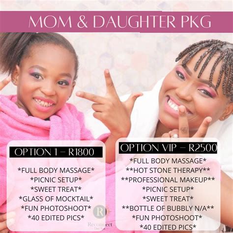 mom  daughter spa package son    selling special