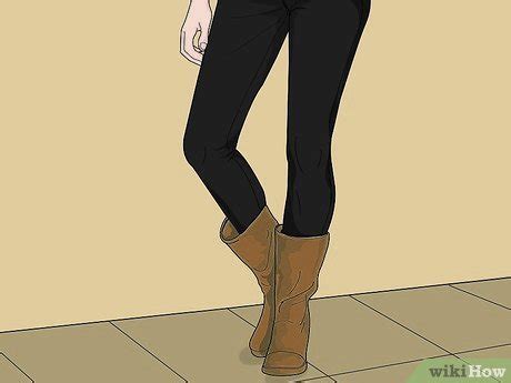 wear mid calf boots  steps  pictures wikihow