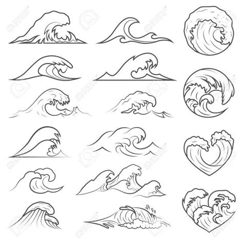 ocean wave  drawing drawingwowcom   ocean wave