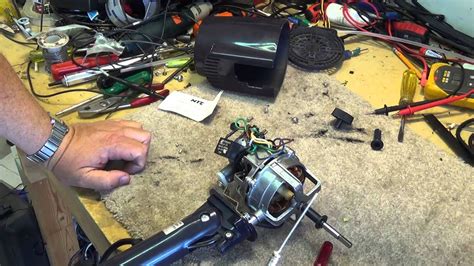 electric fan motor repair youtube