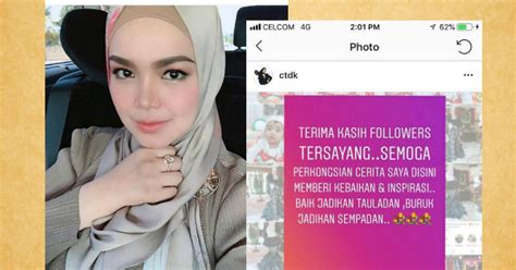 showbiz siti amasses 5 5mil followers on instagram new straits times malaysia general