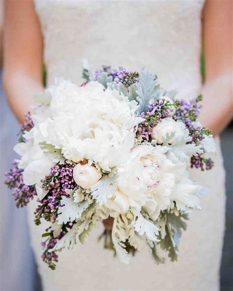 fresh fragrant lilac wedding bouquets martha stewart weddings