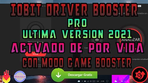 iobit driver booster pro 8 7 con game booster [Última