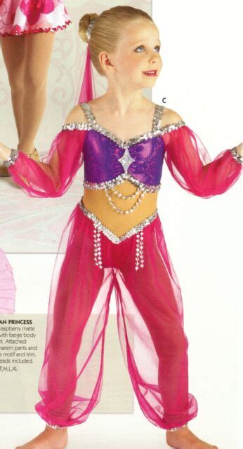 New Arabian Belly Dancer Dance Costume 1 Piece Raspberry Purple Foil