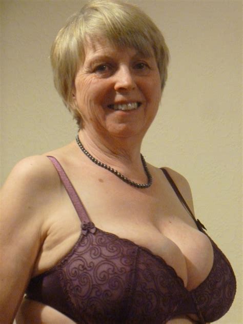 granny in lingerie shows tits mature porn pics