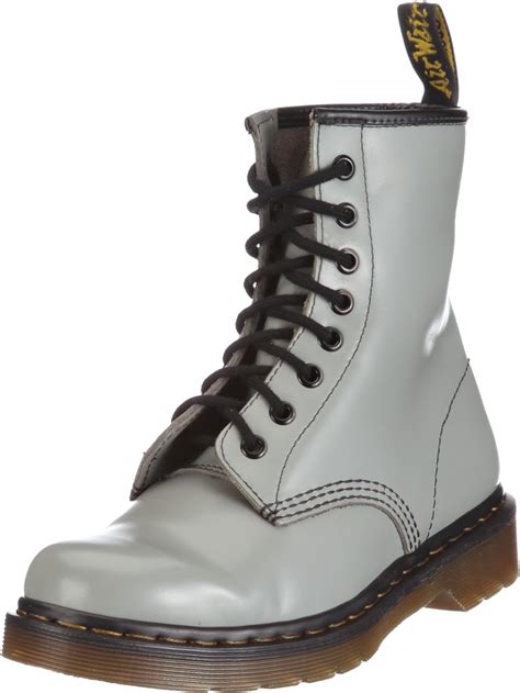 amazoncom dr martens womens  broken  boot  gray boots