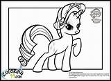 Rarity Pony Mlp Equestria Malvorlagen Friendship Coloring99 Ausmalen sketch template