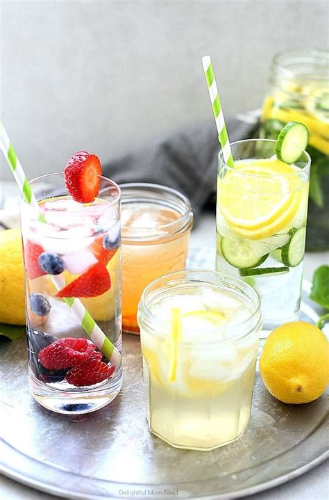 4 Detox Water Recipes For Weight Loss And Body Cleanse Delightful Mom