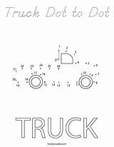 Dot Coloring Truck Favorites Login Add sketch template