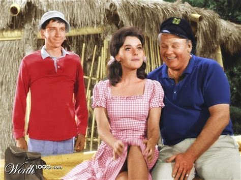 colorized frame from one of my favorite originally black and white gilligan s island episodes