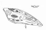Delta Flyer Shuttle Trek Star Voyager Blueprints Cygnus X1 Unity Lcars Links sketch template