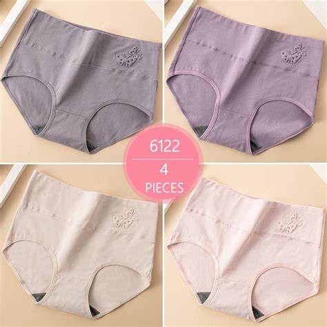Cheap Langsha Panties Women Breathable Soft Cotton Underwear Cute Print