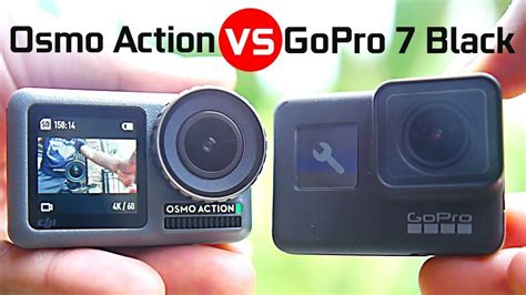 dji osmo action  gopro  black whats    action camera tweaks  geeks