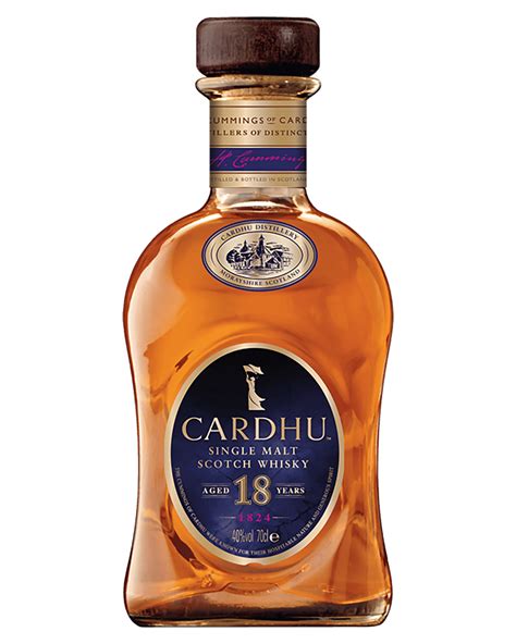 cardhu  year  single malt scotch whisky ml boozy