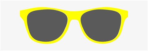Sunglasses Clipart Bright Clip Art Yellow Sunglasses