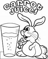 Rabbit Bunny Coloring Cartoon Printable Pages Click sketch template