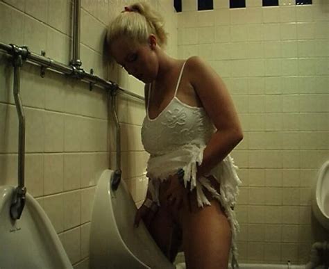 girls pissing in urinal new porn