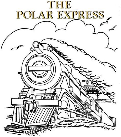 awesome polar express coloring pages  children coloring pages